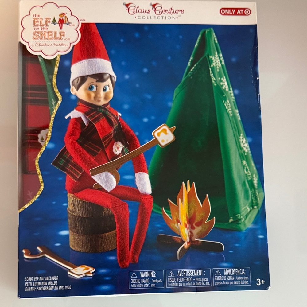 Elf on the Shelf Claus Couture Collection Camping Set